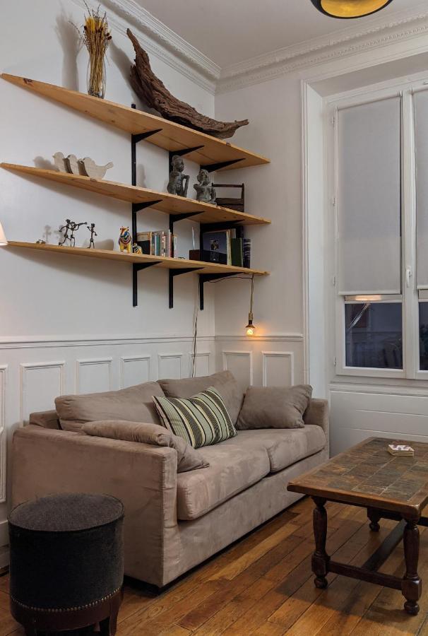 Private Acces To The All Flat. Charming Parisian. Buitenkant foto